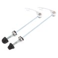 2x Set Bike Bicycle Wheel Hub Front and Rear Tire Quick Release QR
