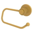 thumbnail image 2 of Mercury Collection Euro Style Toilet Tissue Holder with Groovy Accents in Polished Brass, 2 of 11