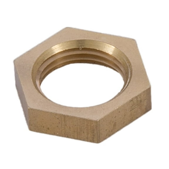B&P Lamp® 7/8 Inch Brass Nut 3/8IPS