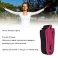 thumbnail image 4 of Bandas De Resistencia Para Fitness, Banda Elástica De Ejercicio De 8 Secciones Para Estiramiento Y Yoga, Color Rosa, 4 of 7