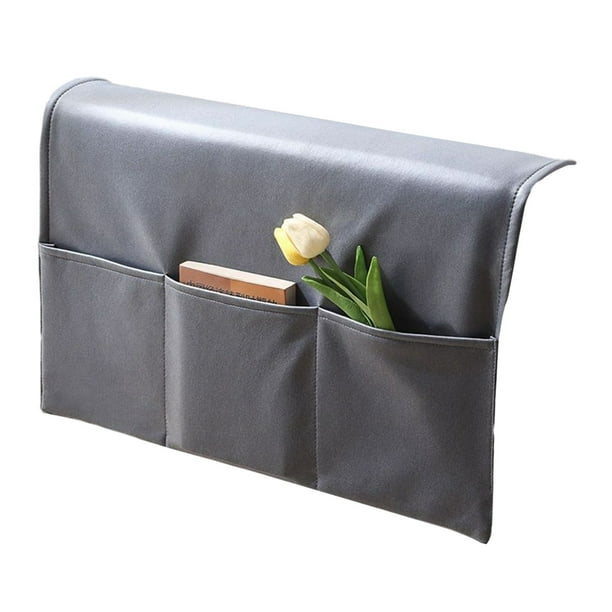 Fundas para brazos de sofá con 3 bolsillos, antideslizantes, lavables, para soporte de control remoto de TV, funda para sillón de mascotas, protector de sillón reclinable de sala de estar, protector