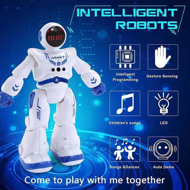 Fiudx Ofertas Flash Del Día Solo En Línea Robot De Baile Con Sensor De Gestos, Inteligente, Programable, Eléctrico, Control Remoto, Juguetes Educativos De Robótica Humanoide