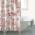 thumbnail image 5 of Waterproof Pioneer Shower Curtain 84x72 Inch Polyester Unique Colorful Floral Shower Curtain for Bathroom Hotel Home Decor with 12 Plastic Hooks, 5 of 5