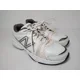 thumbnail image 1 of NB New Balance 519 ABZORB Mens Sz 8 D White Leather Lace-up Sneaker Shoe, 1 of 6