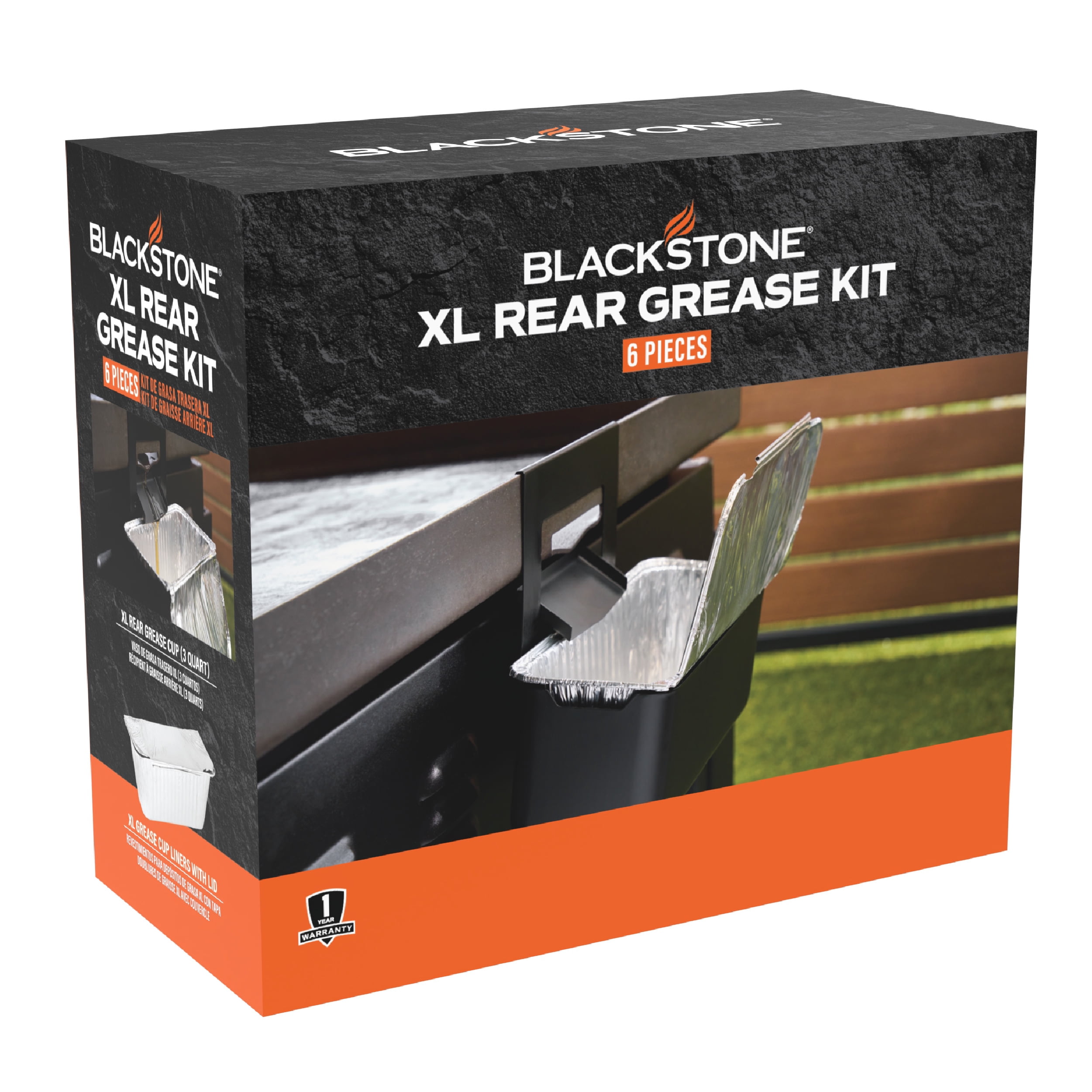 Blackstone XL Rear Grease Kit, 6-Piece