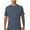 Gray, variant on WAENQINLA Sports T Shirts for Men Classic Solid Color Quick Dry T-Shirt for Running Casual Jacquard Textured Short Sleeve Shirt