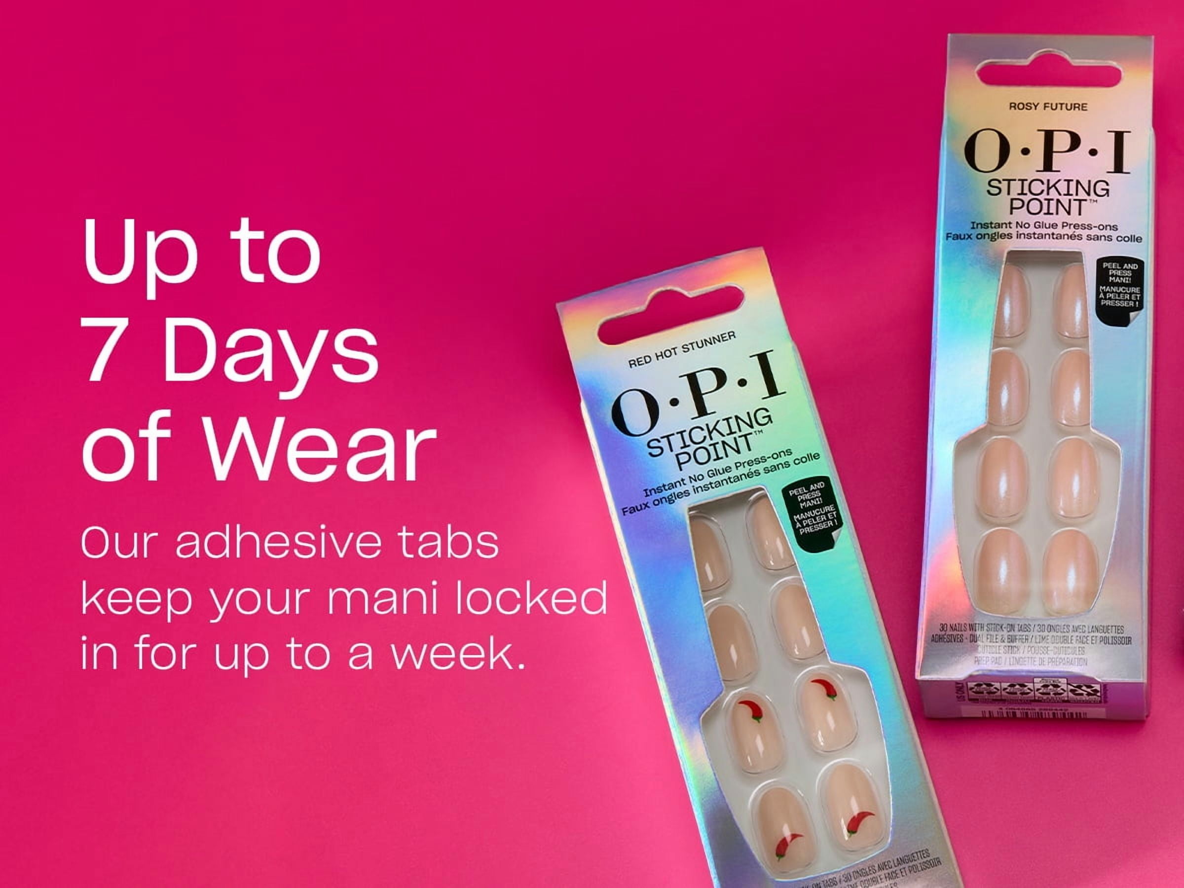OPI Sticking Point – Faux ongles instantanés sans colle