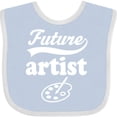 thumbnail image 3 of Inktastic Future Artist Art Occupation Boys or Girls Baby Bib, 3 of 4