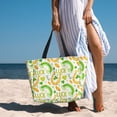 thumbnail image 6 of Xecao St Patrick's Day1 for versatile beach bag for women includes zipper pockets and waterproof material, ideal for vacations and adventures., 6 of 7