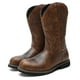thumbnail image 1 of Botas vaqueras occidentales de cabeza ancha para hombre Botas gruesas de tubo medio, 1 of 6