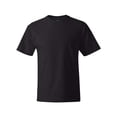 thumbnail image 1 of Camiseta Hanes Beefy-T de manga corta con cuello redondo para Hombre Negro Grande Alta, 1 of 1