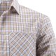 thumbnail image 5 of Blusa y camisa de manga larga con cuello vuelto para hombre, blusa informal a la moda con botones, cómoda y de manga larga con cuello vuelto, blusa de poliéster para hombre., 5 of 5