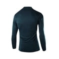 thumbnail image 3 of Men's Quick Dry Slim Fit Long Sleeve Compression Shirts Workout Running Shirts, 3 of 9