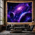 thumbnail image 6 of Cosmic Galaxy Planets and Stars in Deep Space, Mystical Celestial for Space Lovers, Celestial Home Decor Housewarming Gift Tapestry Wall Hanging for Living Room and Bedroom, 6 of 7