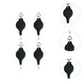 thumbnail image 6 of yotijay 4 Pieces Flower Basket Hanging Pulley Multiuse for Hanging Lantern Bird Cage black, 6 of 9