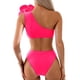 thumbnail image 4 of Traje de baño para mujer, traje de baño con tirantes de color liso para mujer, conjuntos de bikini de moda, trajes de baño para mujer, 4 of 4