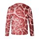 thumbnail image 5 of Blusas y camisas de manga larga con cuello redondo para hombre, blusa informal de manga larga con cuello redondo y estampado., 5 of 5