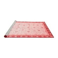 thumbnail image 2 of Ahgly Company Machine Washable Indoor Square Oriental Red Modern Area Rugs, 7' Square, 2 of 4