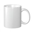 thumbnail image 2 of Earth Is Not Flat Black Mug Ceramic Coffee Mug Coffee Mug,11oz mug, 2 of 6