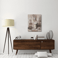 thumbnail image 2 of Global Gallery's 'French Bath III Gray and Blush' By Marilyn Hageman Stretched Canvas Wall Art, 2 of 4