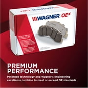 Wagner Brake OEX856A OEX Front Disc Brake Pad Set Premium Ceramic