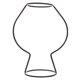 thumbnail image 1 of Estantería de hierro para jarrones de flores secas, decoración moderna y creativa de hierro (modelo A), 1 of 7