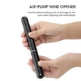 thumbnail image 5 of Air-Pump Wine Opener with Foil Cutter Wine Bottle Opener Wine Corkscrew for Wine Lovers, 5 of 9