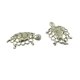 thumbnail image 5 of 10 Piezas de Dijes Colgantes de Bricolaje - Colgantes de Plata Tibetanos Antiguos Base Colgante de Collar para Manualidades de Hallazgos de Joyería 39 x 23 x 10 mm Soledad Collar colgante base, 5 of 7