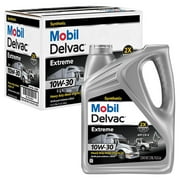 MOBIL 1 Mobil Delvac Extreme HD Full Syn Diesel Oil 10W-30, 1 Gal, Case/4