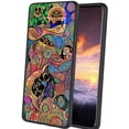 thumbnail image 1 of Compatible with Samsung Galaxy S10+ Plus Phone Case, Hippie-Art-34 Case Silicone Protective for Teen Girl Boy Case for Samsung Galaxy S10+ Plus, 1 of 1