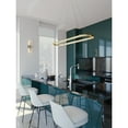 thumbnail image 4 of AFX  Glo 48'' LED Linear Pendant Satin Nickel Satin Nickel, 4 of 5