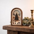 thumbnail image 7 of IPEWLEX Christmas Wooden Wall Art Sign with Holiday Scene – Rustic Wall Decor for Home & Entryway, 7 of 7