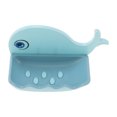 thumbnail image 3 of Unique Bargains 1 Pc Soap Dish Cartoon Whale Soap Holder for Bathroom Light Blue, 3 of 6