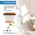 thumbnail image 4 of Pack Replacement Vacuum Filter for Shark Wandvac System WV360 WS620 WS630 WS632 WS632BLBRN WS632GDBRN,Part # XFFWV360, 4 of 5