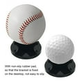 thumbnail image 3 of Greeniant Soporte de acrílico para béisbol deportivo de 3 piezas Deportes y aire libre Negro Greeniant OD025149-02B, 3 of 6
