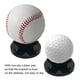 thumbnail image 5 of Yuarrent Soporte acrílico de 3 piezas para deportes de , béisbol, softball, soporte para pelotas de Golf para el hogar con adorno de 4 garras Deportes y aire libre Negro, 5 of 6