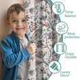 thumbnail image 3 of Blackout Kids Curtains,Paisley Pattern Childrens Insulated Curtains Set Of 2,Bedroom Essentials,Toddler Room Decor 42"x63"(106x160cm), 3 of 4