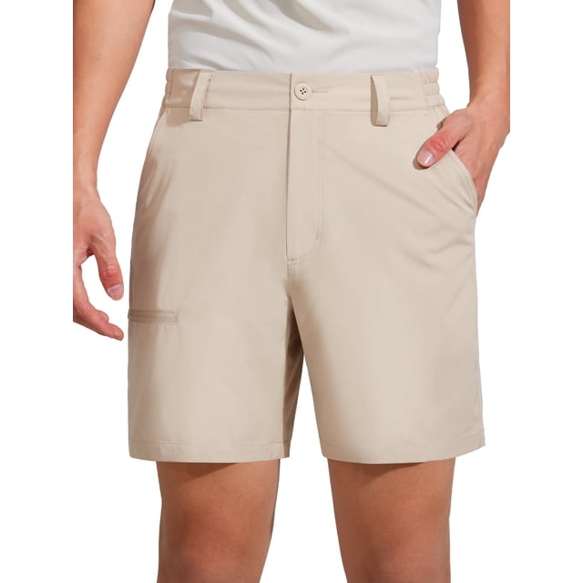 Shorts de golf FREE SOLDIER para hombre, secado rápido, livianos, 7 pulgadas