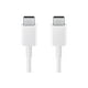 thumbnail image 3 of Samsung Tipo-C a Tipo-C 1,8 m Cable (3A), Blanco, 3 of 3