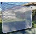 thumbnail image 3 of Clear Heavy Duty Clear See-Through Tarp Fiber Reinforced (14 Mil Poly Tarp) (12' X 24'), 3 of 3