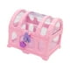 thumbnail image 4 of Organizador de joyas para dormitorio, con cerradura, para guardar adornos para el cabello. Rosa, 4 of 9