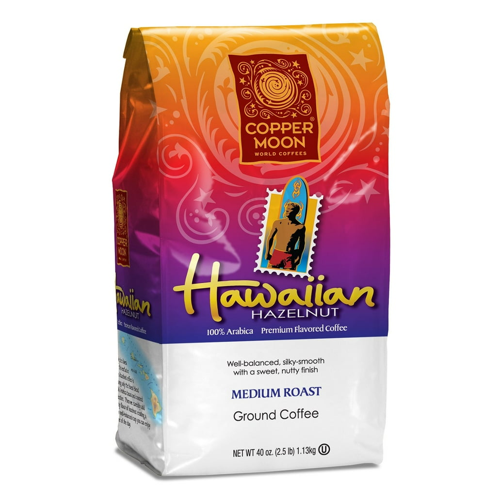 Copper Moon World Coffees, Hawaiian Hazelnut (2.5 Pound)