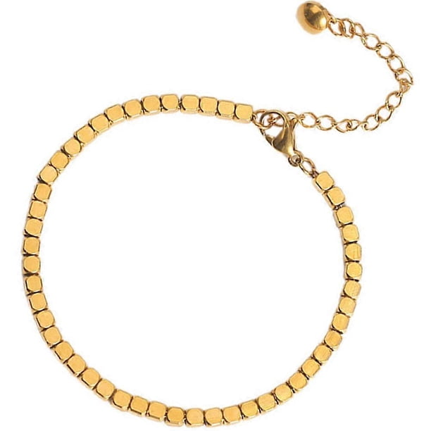 Elegant Women's Tennis Bracelet Cubic Zirconia Hand Chain Stylish Wrist Accessory for Special Occasions and Everyday Wear