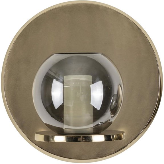 Crestview Collection Blaire Large candle holder Metal Gold
