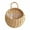 Beige, variant on SDJMa Handmade Woven Hanging Basket Wall Hanging Flower Pot Wicker Weaving Flower Pot Natural Wicker Handmake Storage Basket for Home Garden Wedding Wall Decorations