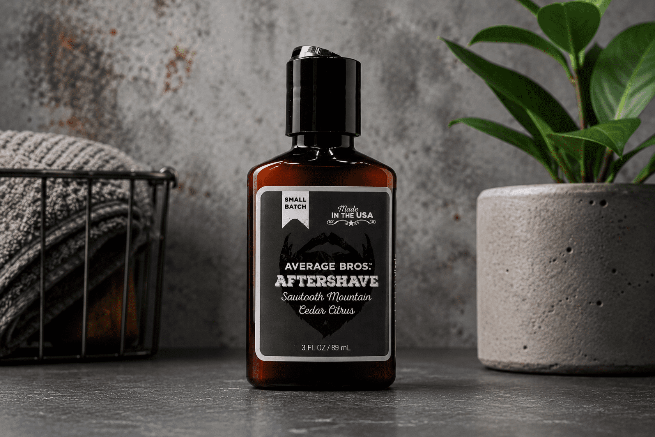 Sawtooth Mountain Cedar Citrus Aftershave