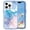 A, variant on Dteck Case for iPhone 11 Marble Printed Pattern Tri-Layer Protection Full Body Protection IMD Pattern Hybrid Shockproof Case Cover For iPhone 11,E