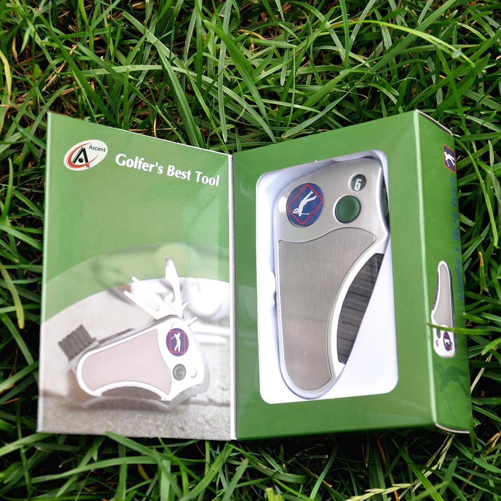 Swiss Ascent Golfer's Best Tool Golf Multitool All-IN-ONE, 4.16 oz
