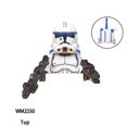 thumbnail image 1 of WM6126 Bloques de construcción Soldados clon 501.º Regimiento Soldado de asalto imperial Mini figura de robot Juguete Ladrillos Muñeca de regalo para armar, 1 of 1