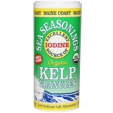 - Maine Coast Sea Vegetables, Organic, Sea Seasonings, Kelp Granules, 1.5 oz(pack of 6)